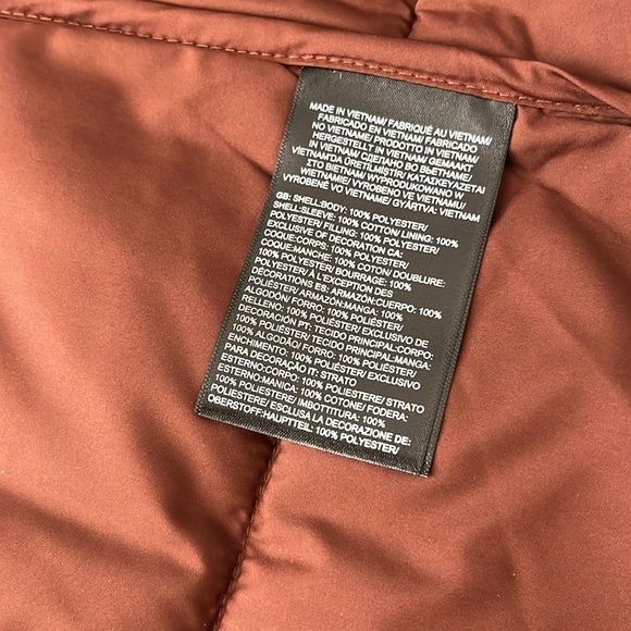 North Face collarless synthetic jacket - Picture 6 of 7